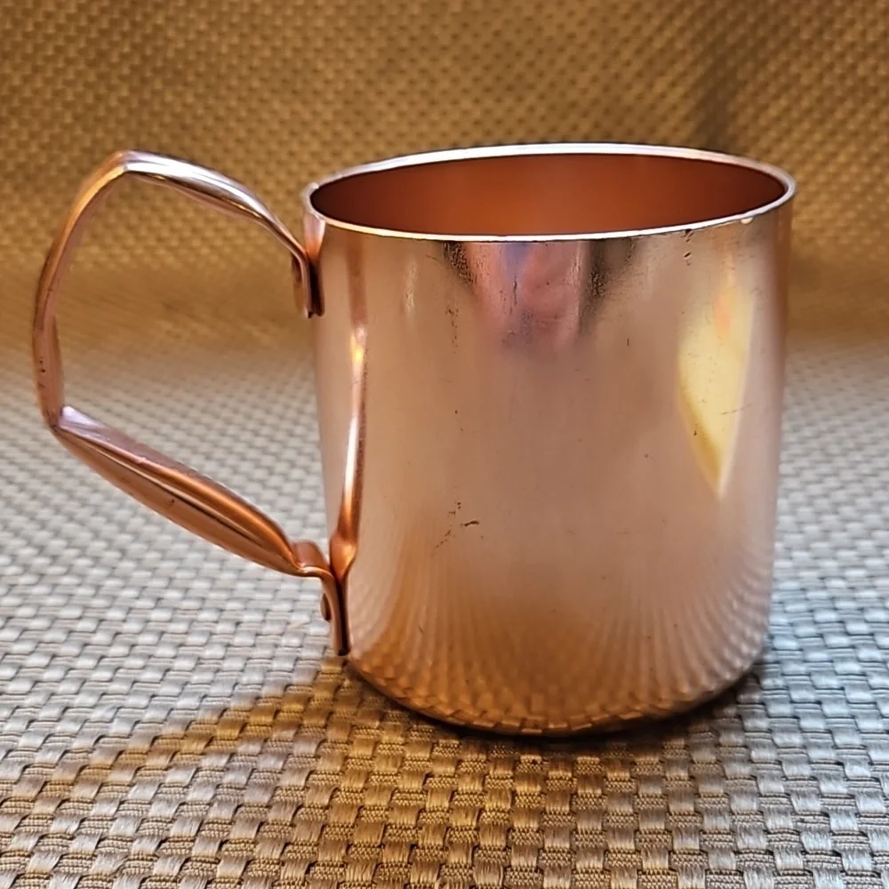 1982 Vintage Smirnoff Vodka Moscow Mule Copper Mug.